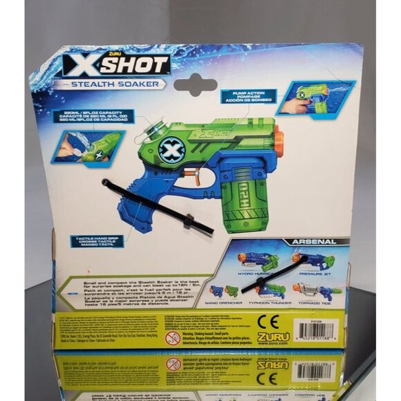Zuru Xshot Water Blaster Gun Stealth Soaker Summer Fun Toy - New - Picture 3 of 4